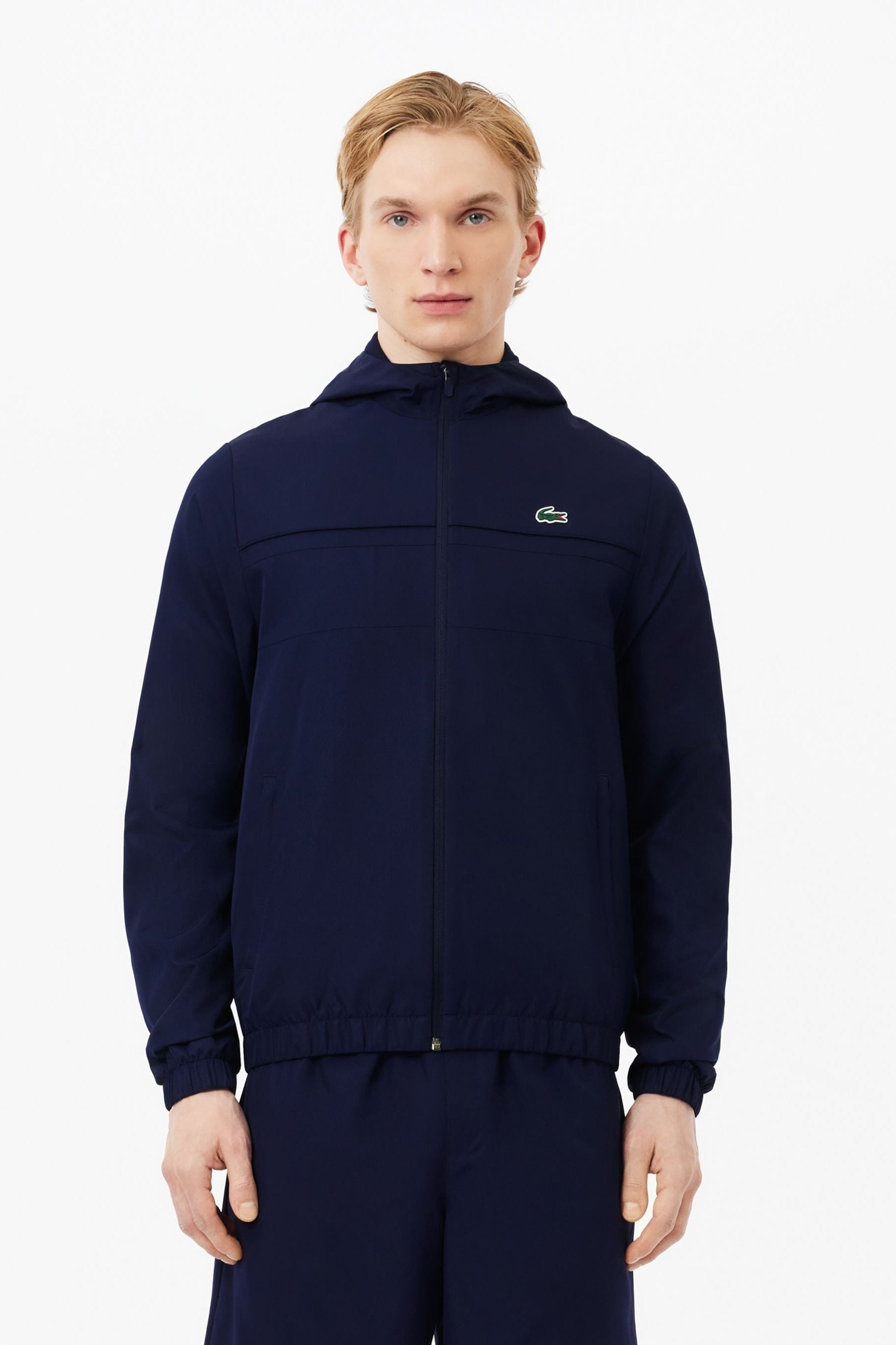 Buy Lacoste Blue Zip Through Training Jacket from Next Luxembourg