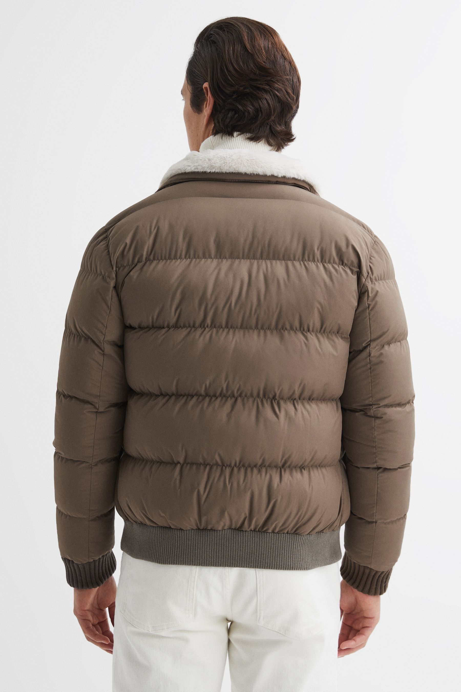 Reiss faux fur jacket hot sale