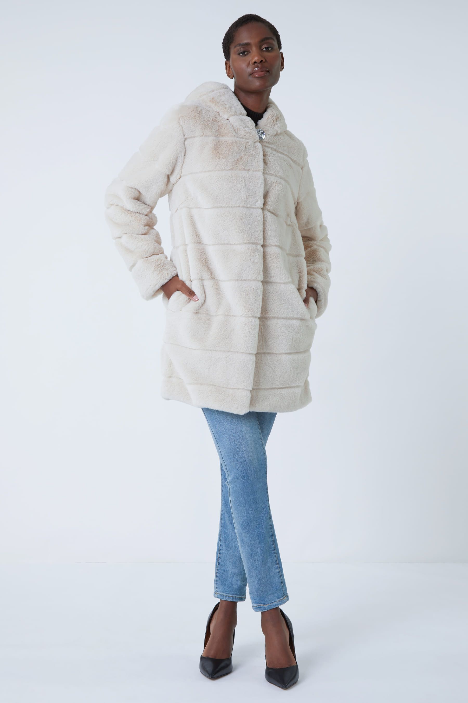 Roman ladies faux fur hotsell coats
