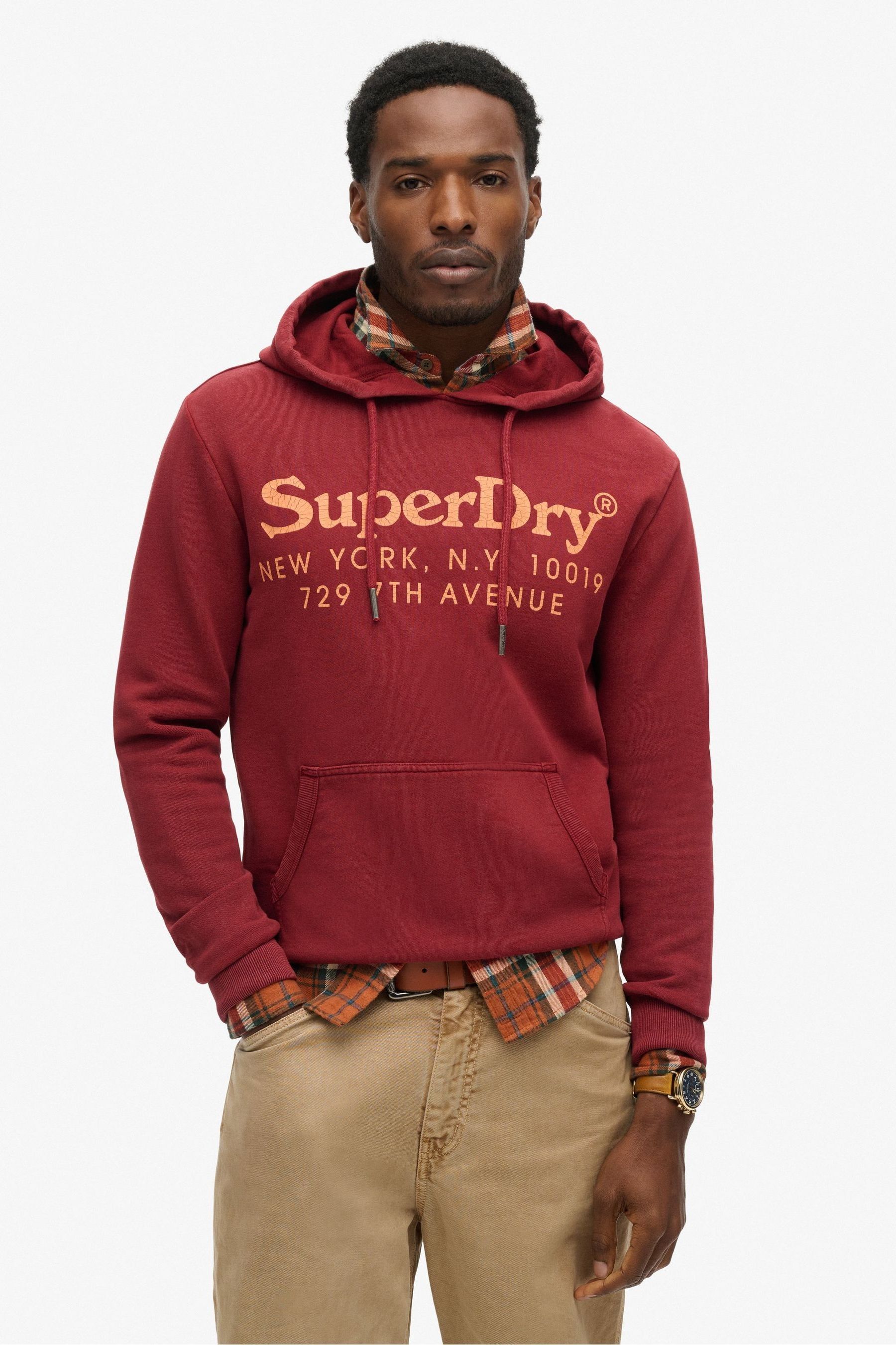 Superdry teddy hoodie clearance