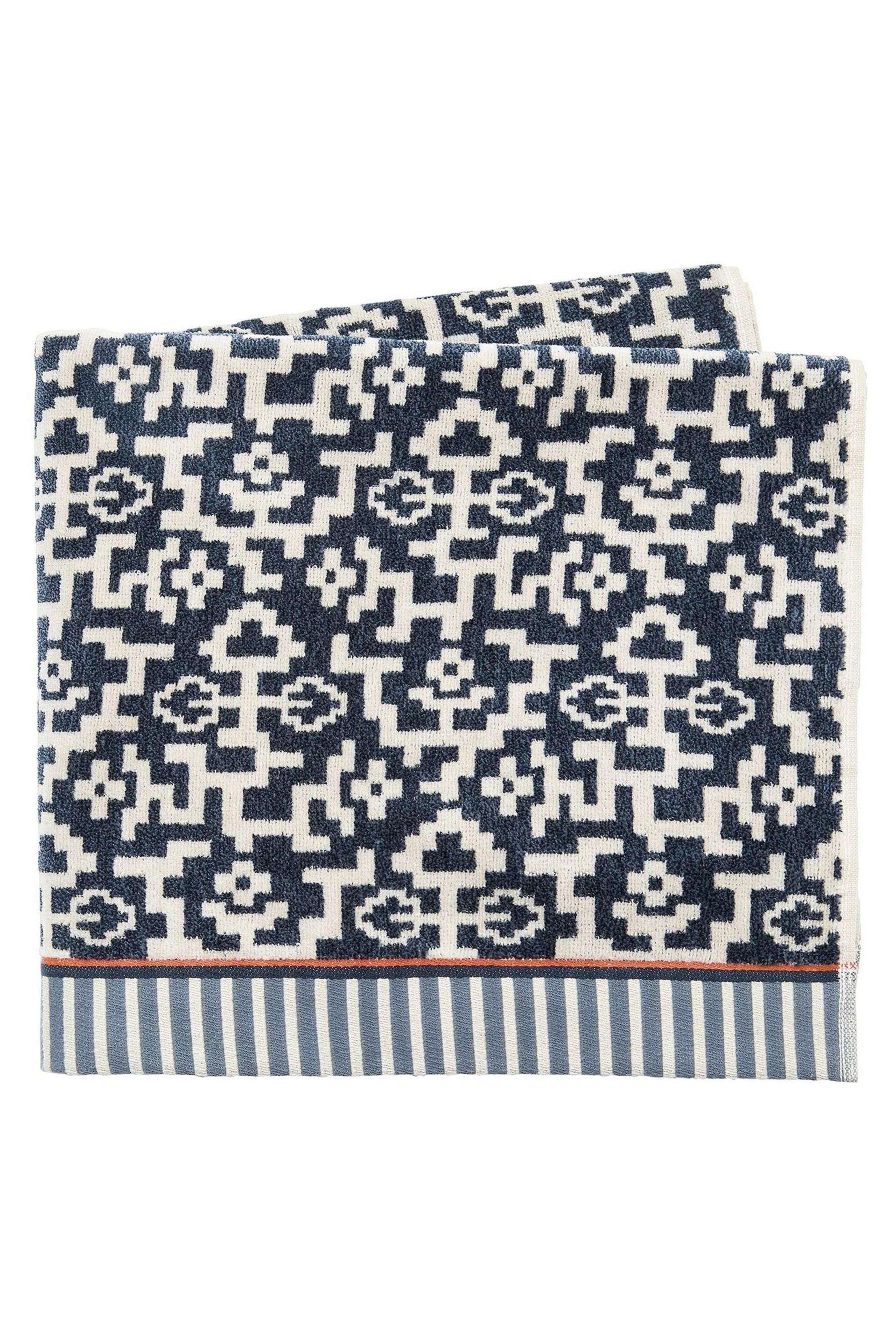 Bedeck of Belfast Blue Nena Towel - Image 2 of 3