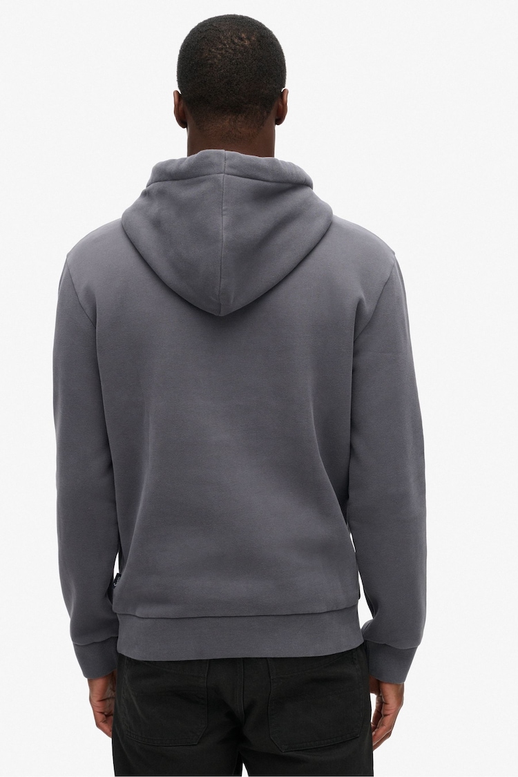 Superdry Noho Navy New York VL Graphic Hoodie - Image 2 of 6