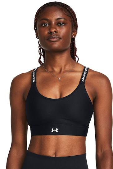 Under Armour Black Infinity Mid Support Bra