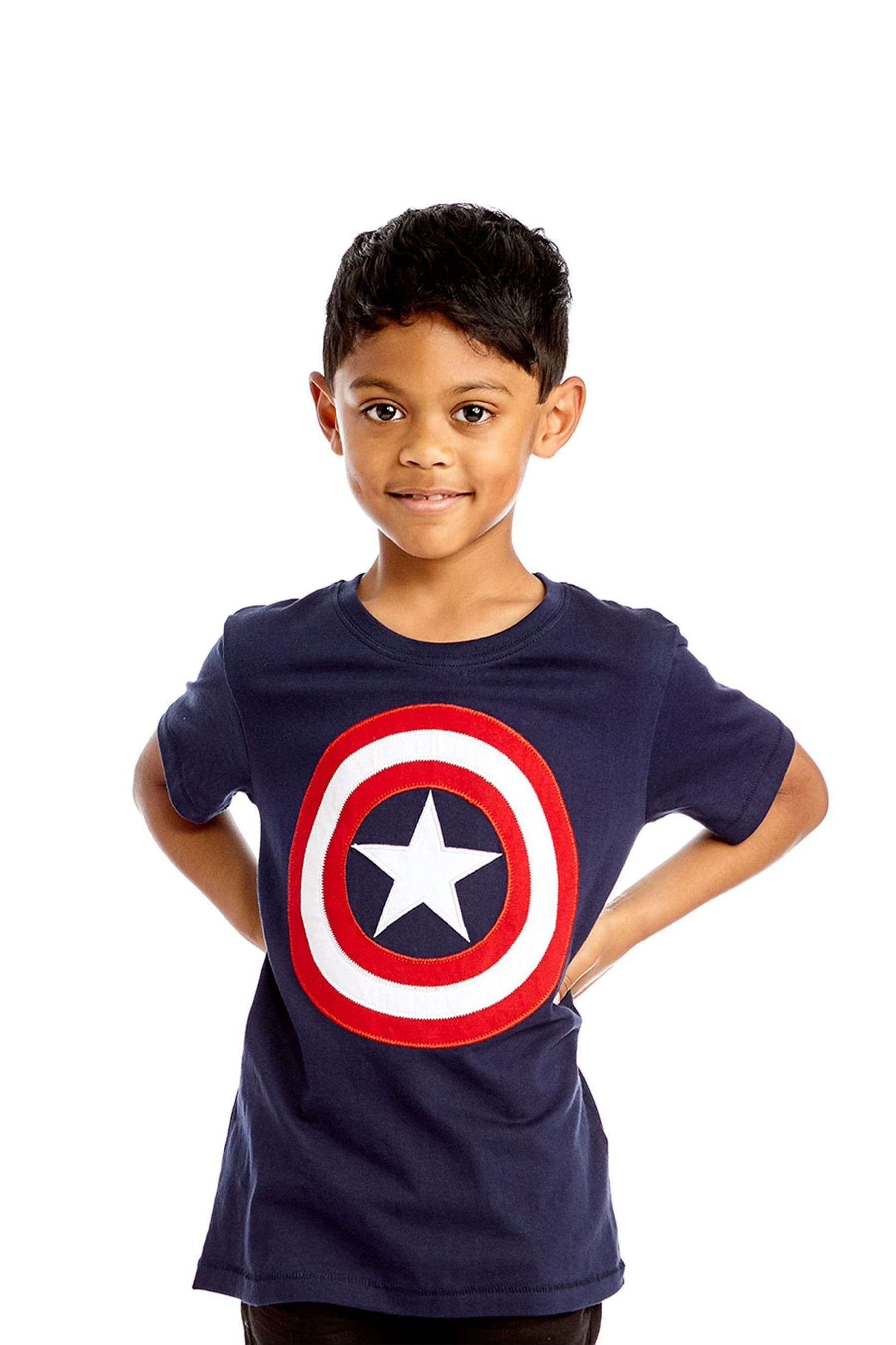 Marvel shield shirt cheap