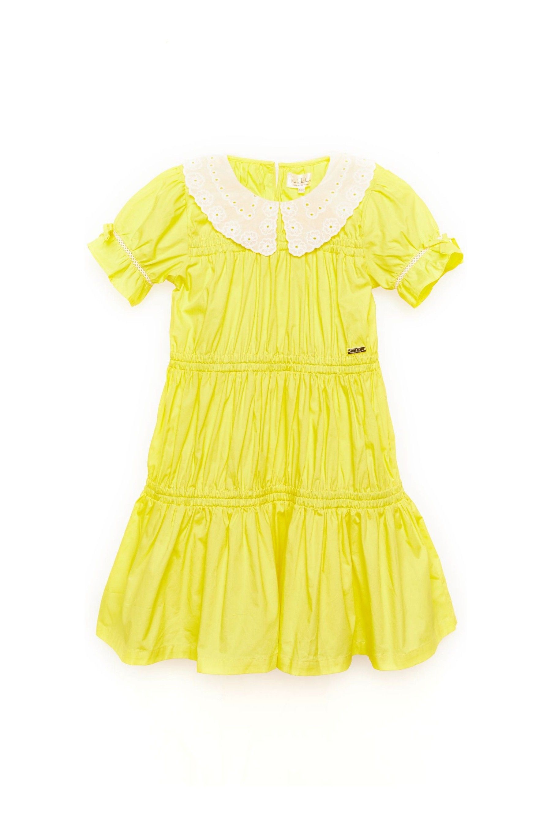 Nicole miller yellow dress clearance