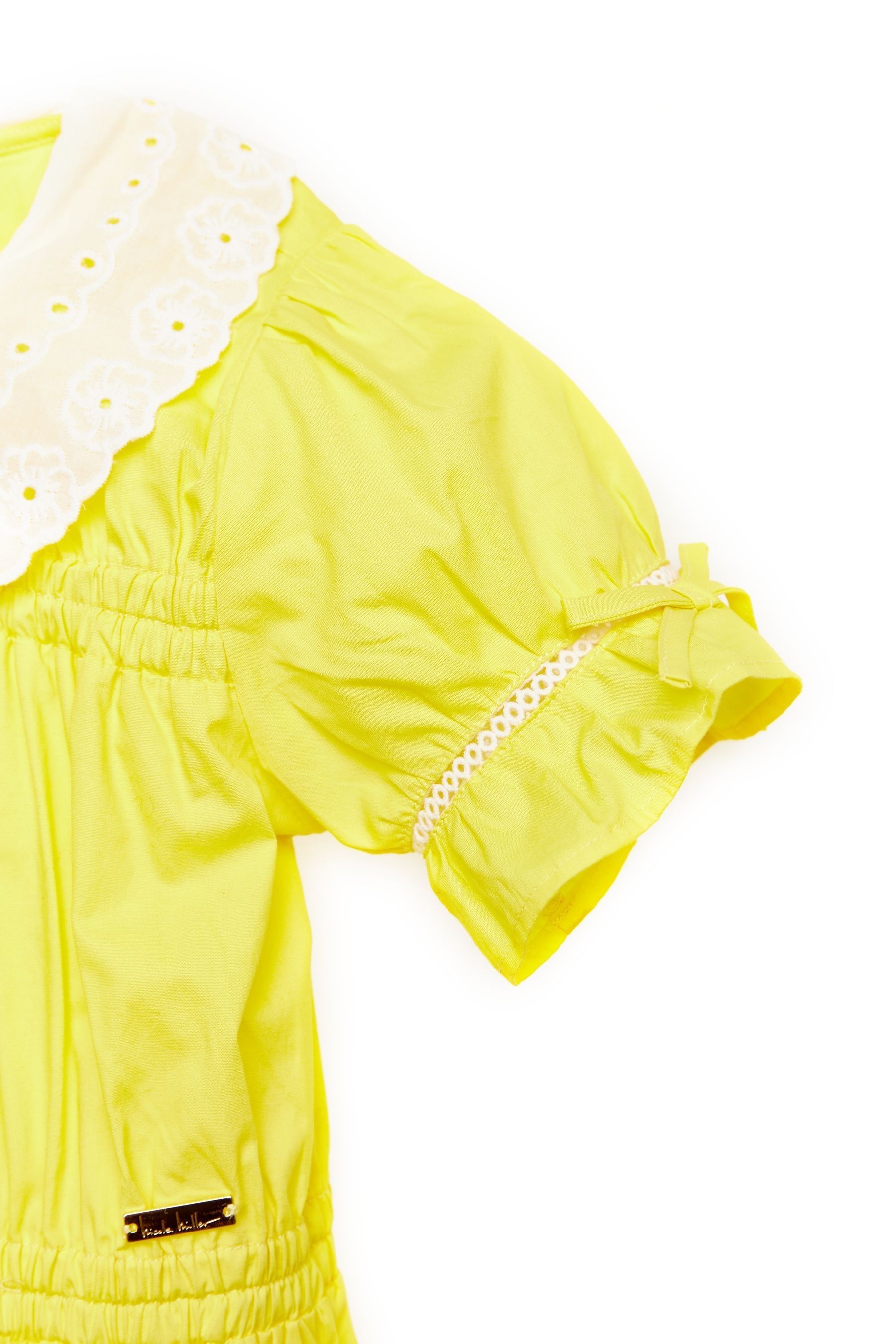 Buy Nicole Miller Yellow 100 Cotton Dress from Next Luxembourg