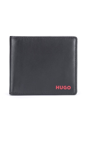 HUGO Black Subway Wallet