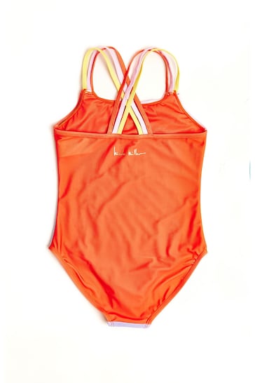 Nicole Miller Red Sequin Swimsuit