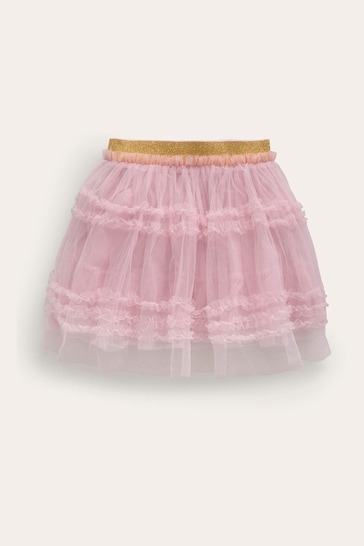 Boden Pink Tulle Party Skirt