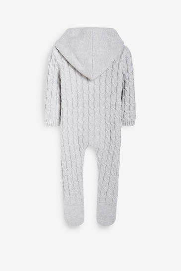 The Little Tailor Baby Soft Knitted Pramsuit