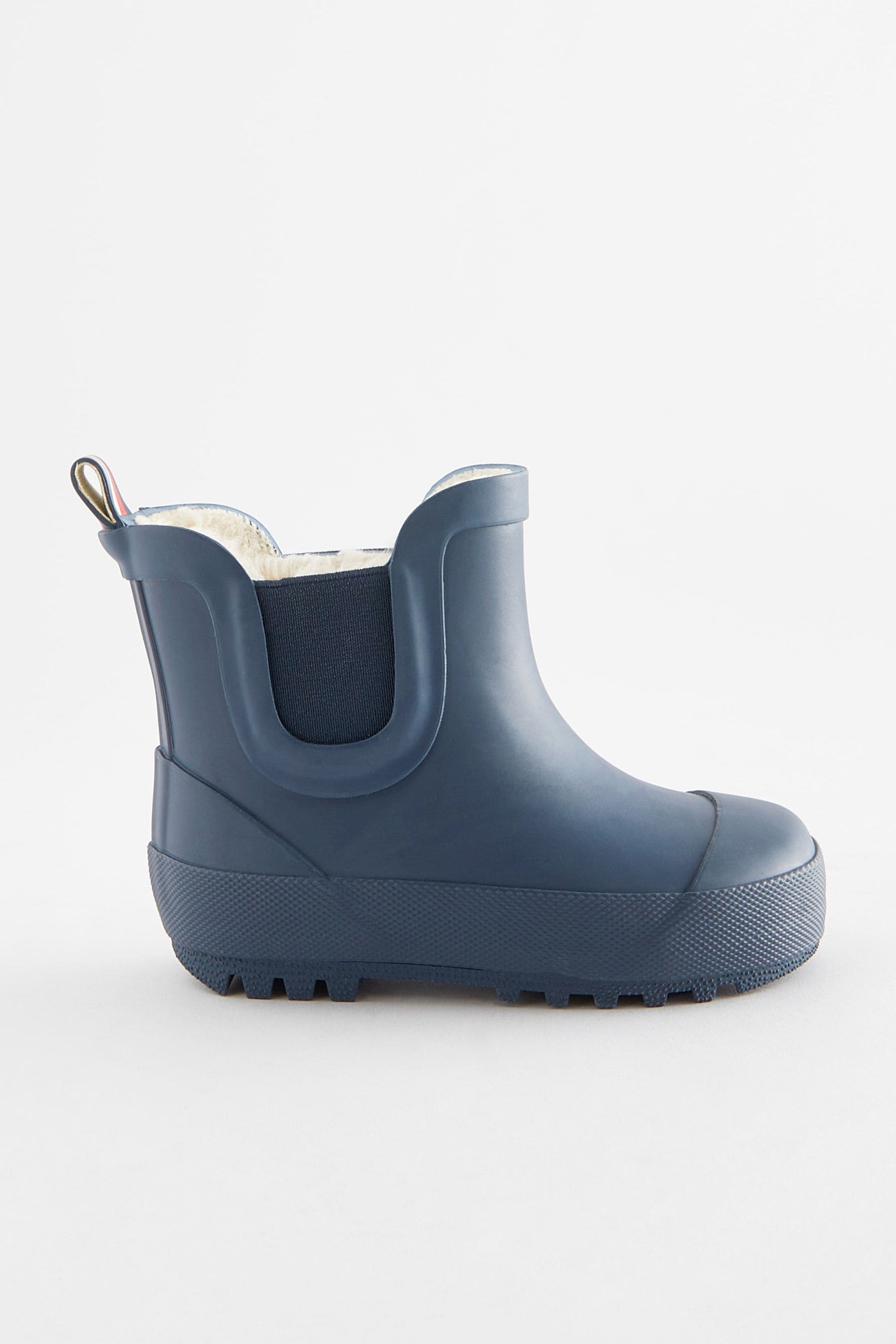 Buy Navy Warm Lined Ankle Wellies from Next Canada