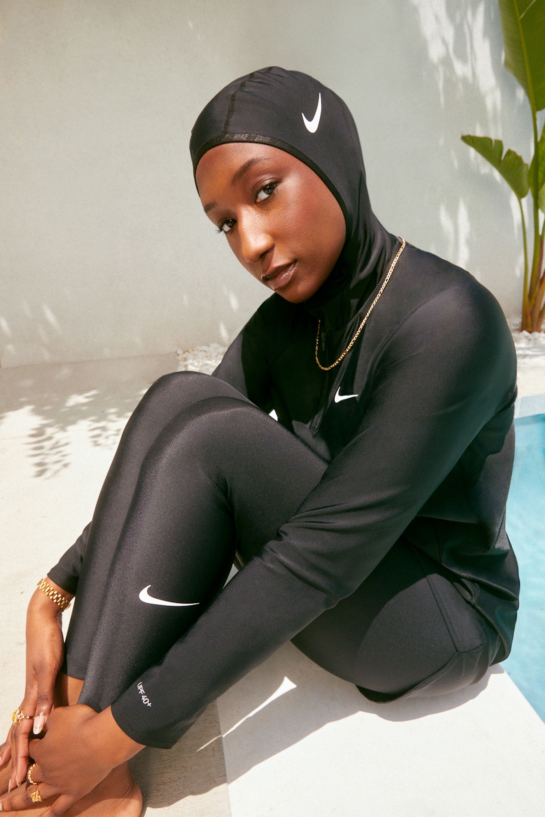 Black swimming leggings new arrivals