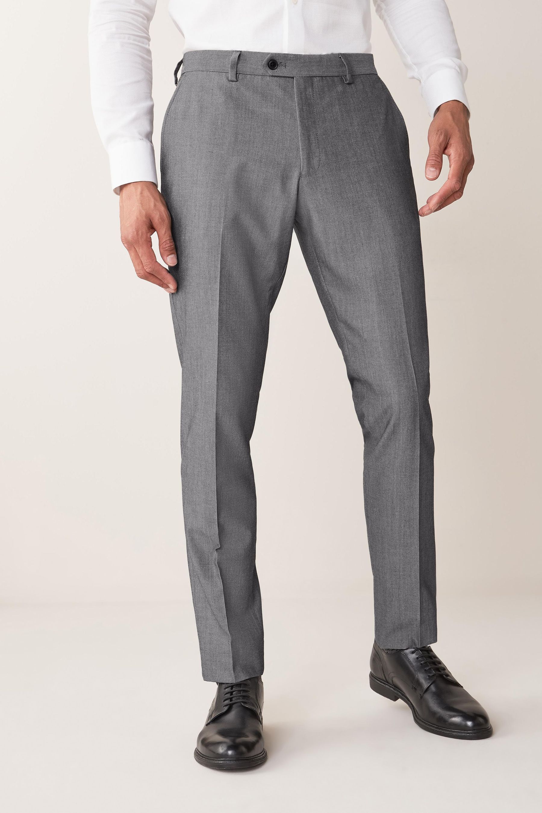 Mens light grey dress pants online