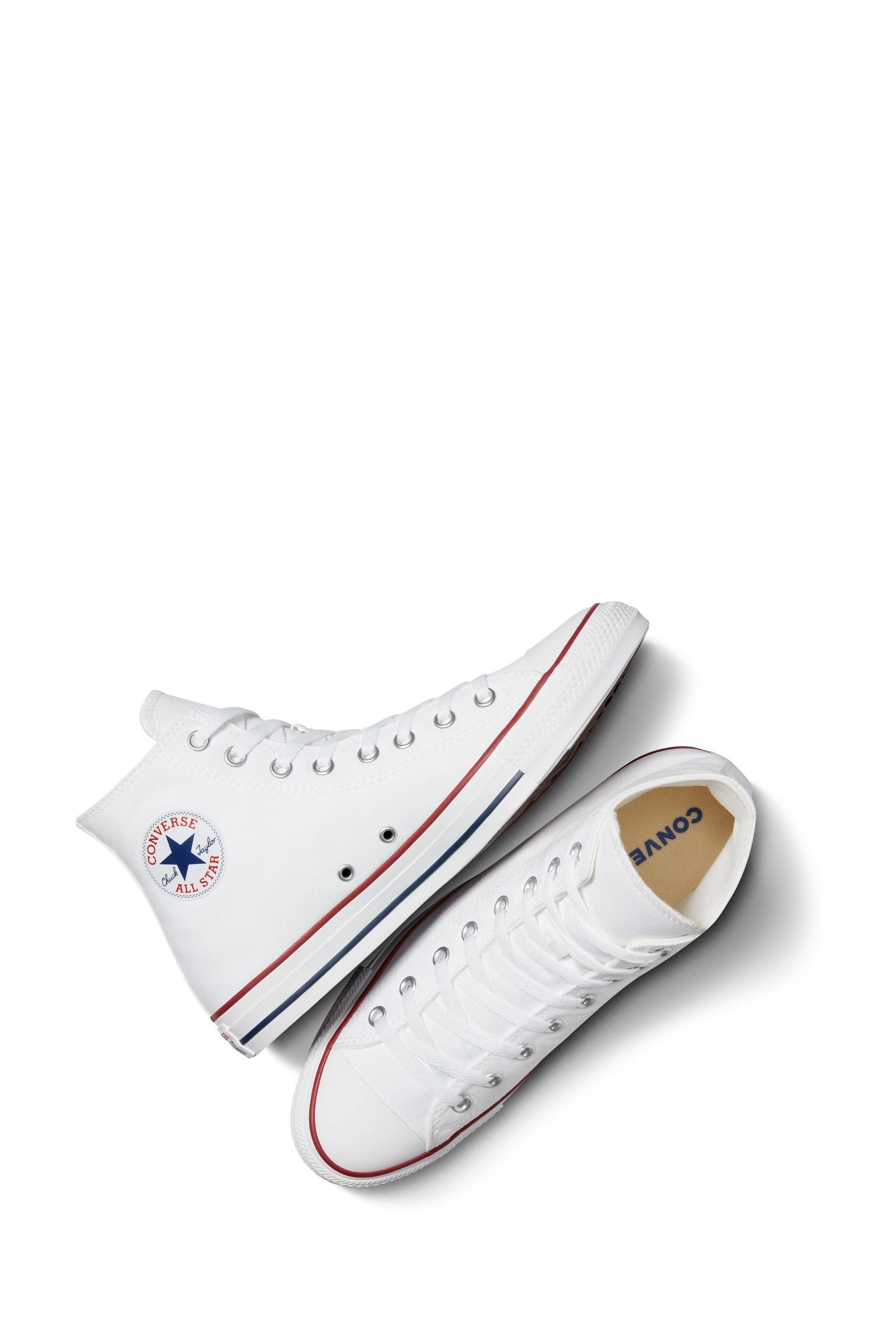 Chuck taylors high tops white hotsell