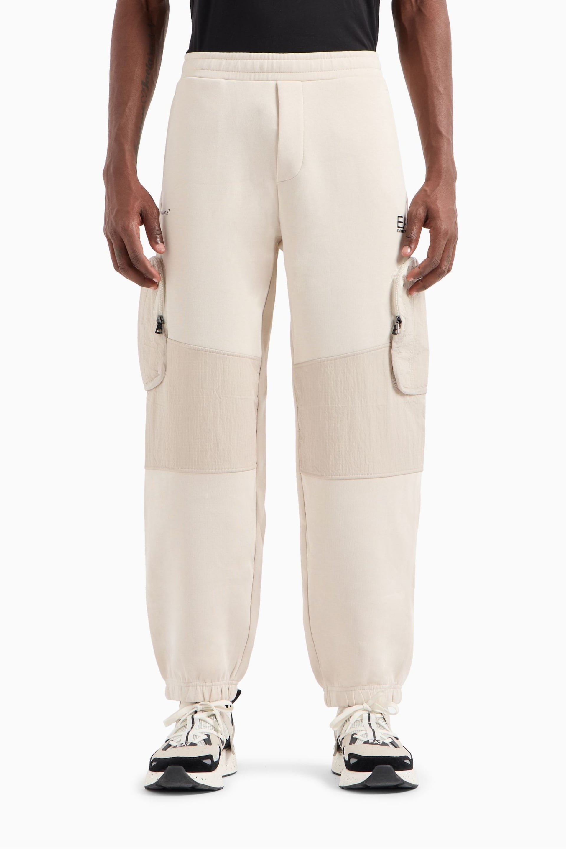 Emporio Armani EA7 Utility Relaxed Fit Cargo Joggers - Image 1 of 5