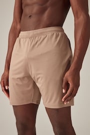 Stone Textured Active Shorts - Image 1 of 11