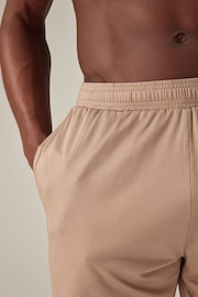 Stone Textured Active Shorts - Image 5 of 11