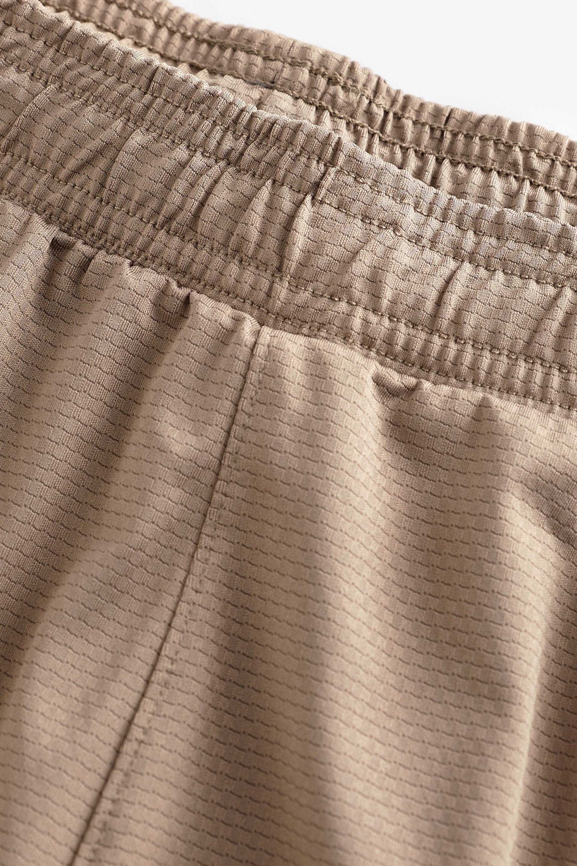 Stone Textured Active Shorts - Image 7 of 11