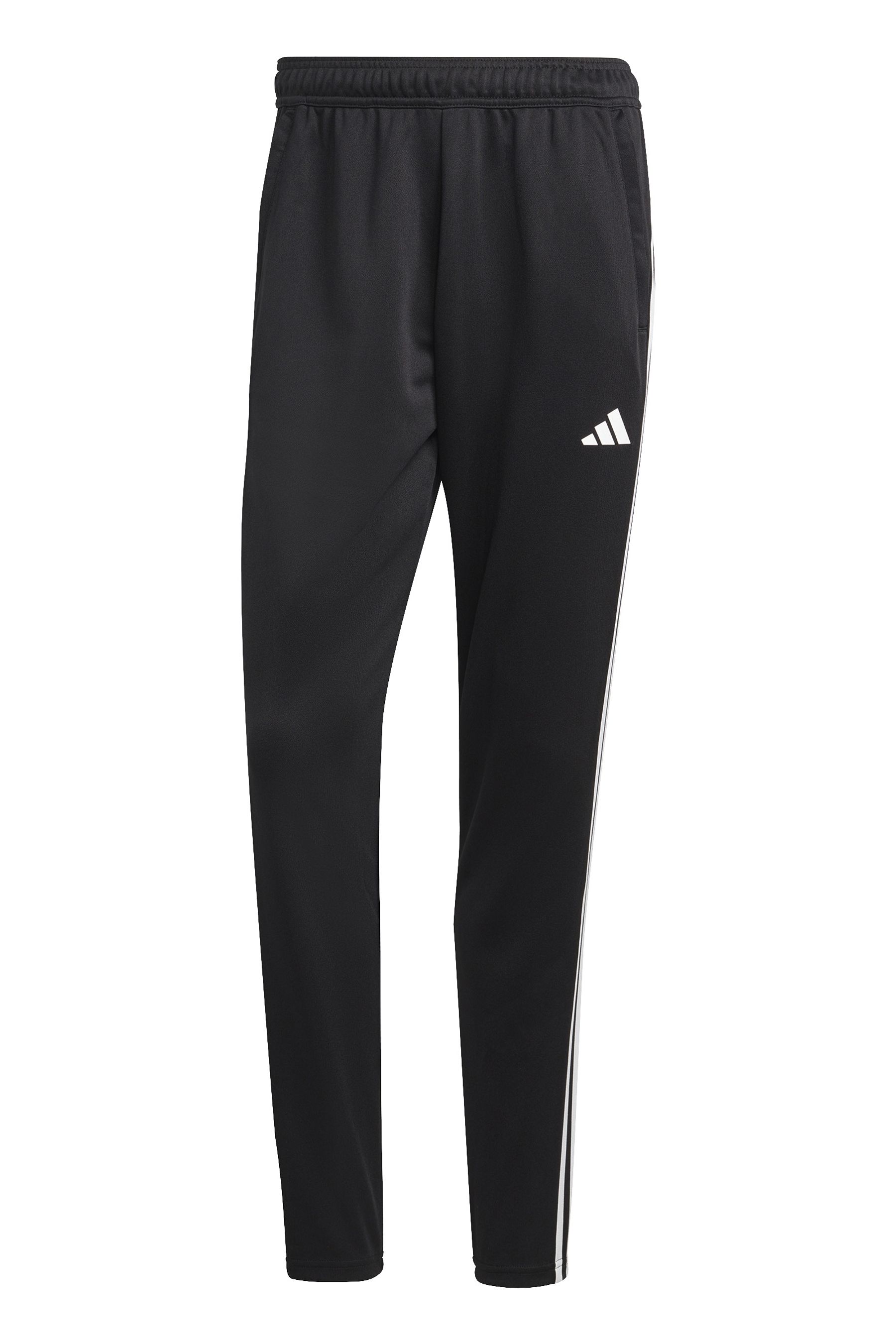 Adidas black joggers discount
