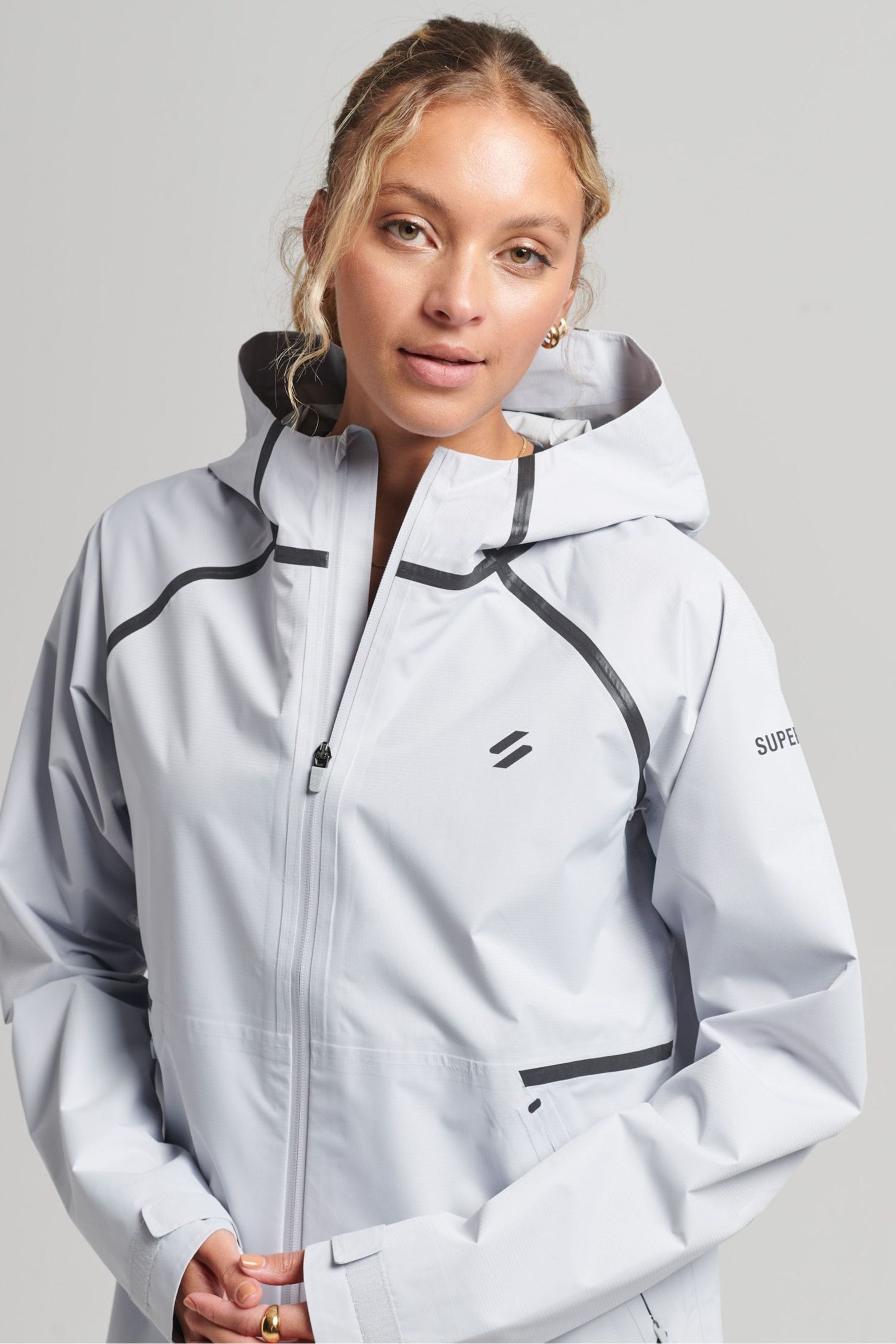 Womens superdry waterproof jacket deals