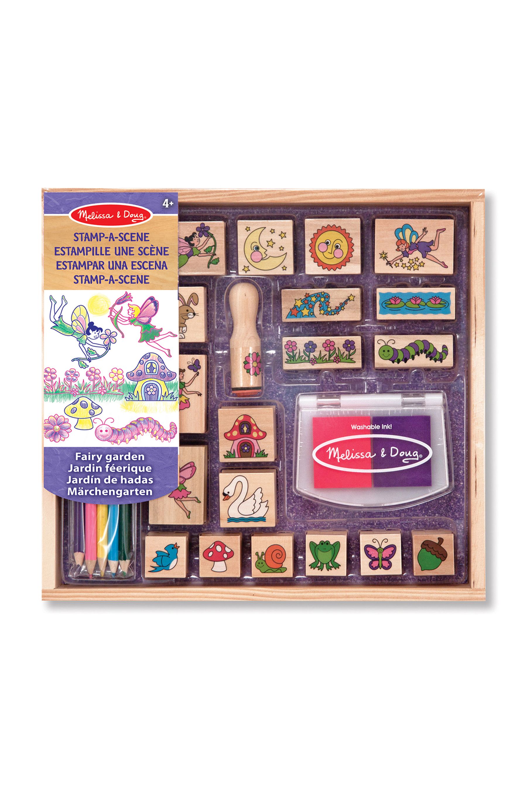 Melissa & doug stamp set deals