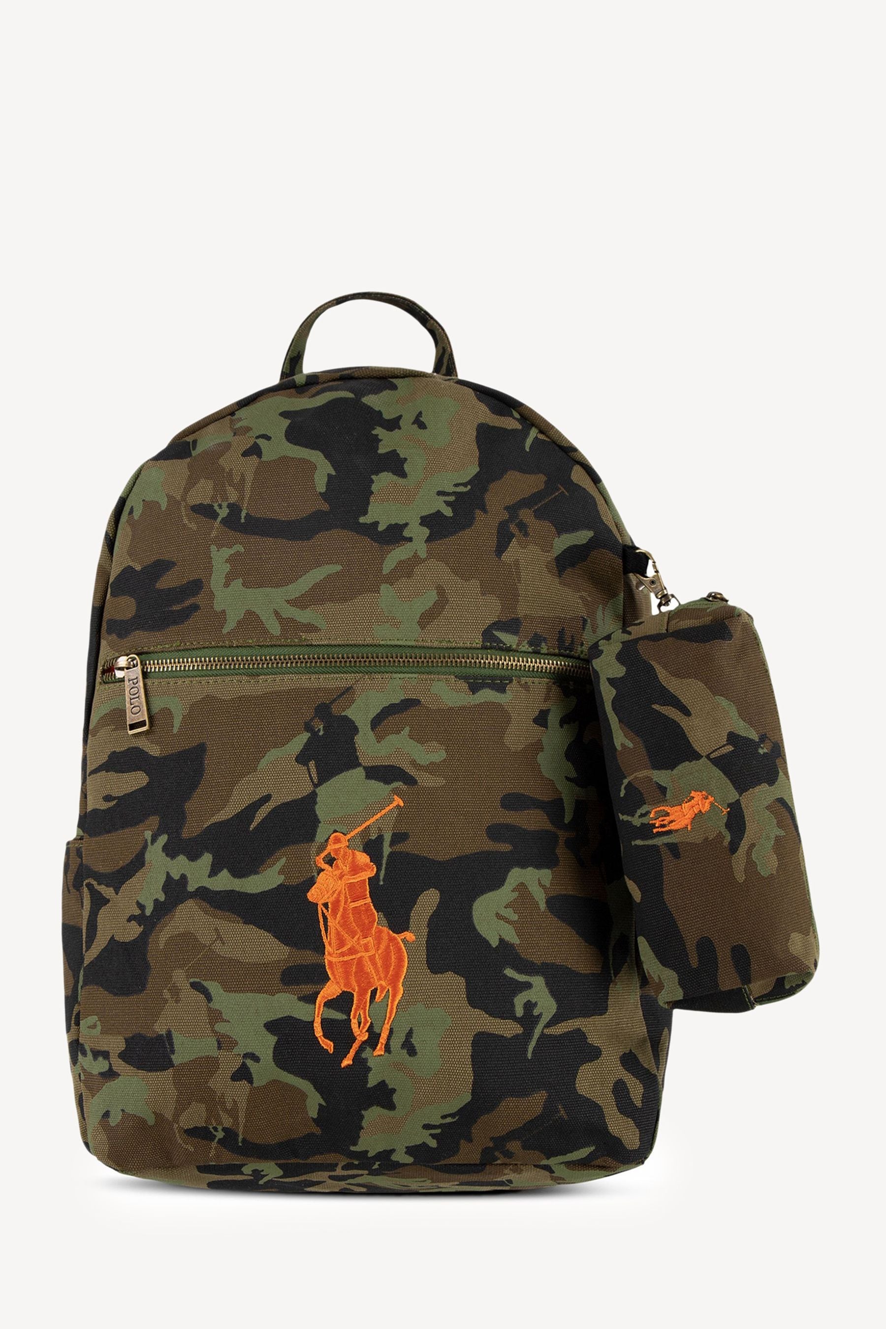 Polo ralph lauren camo backpack 2025