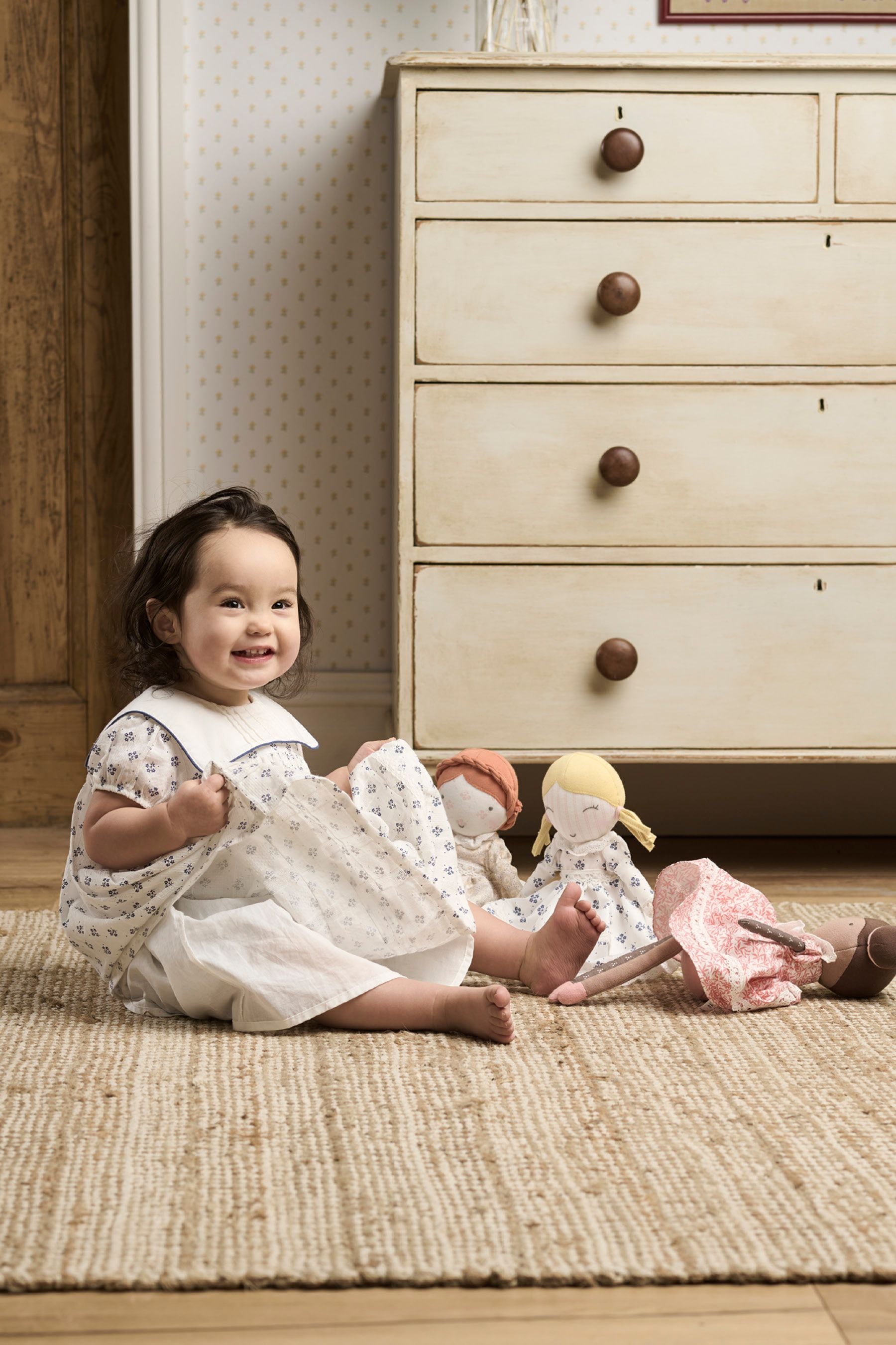Buy Mamas Papas x Laura Ashley Lily Rag Doll from the Next UK