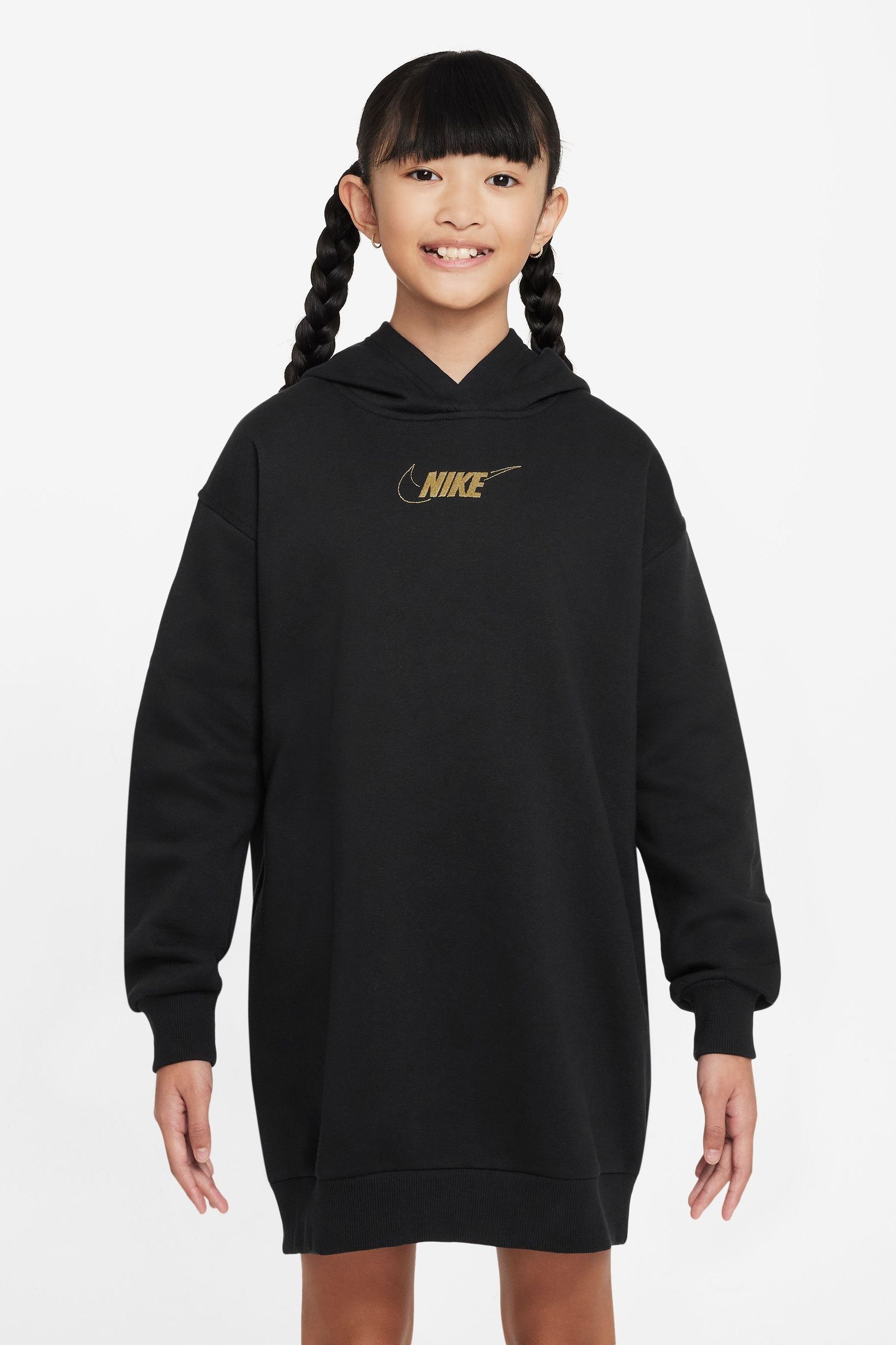 Black and gold nike dress sale