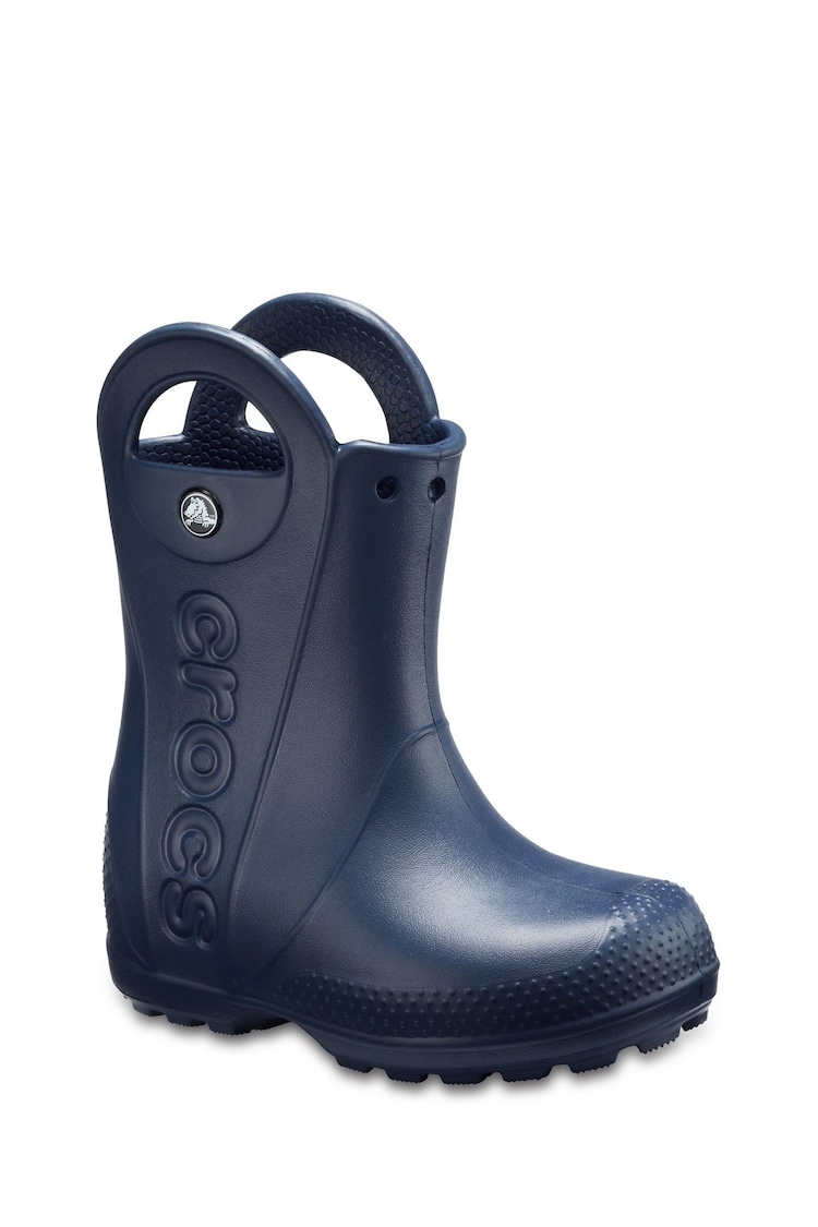 Crocs Navy Toddler Handle It Rain Boots - Image 2 of 3