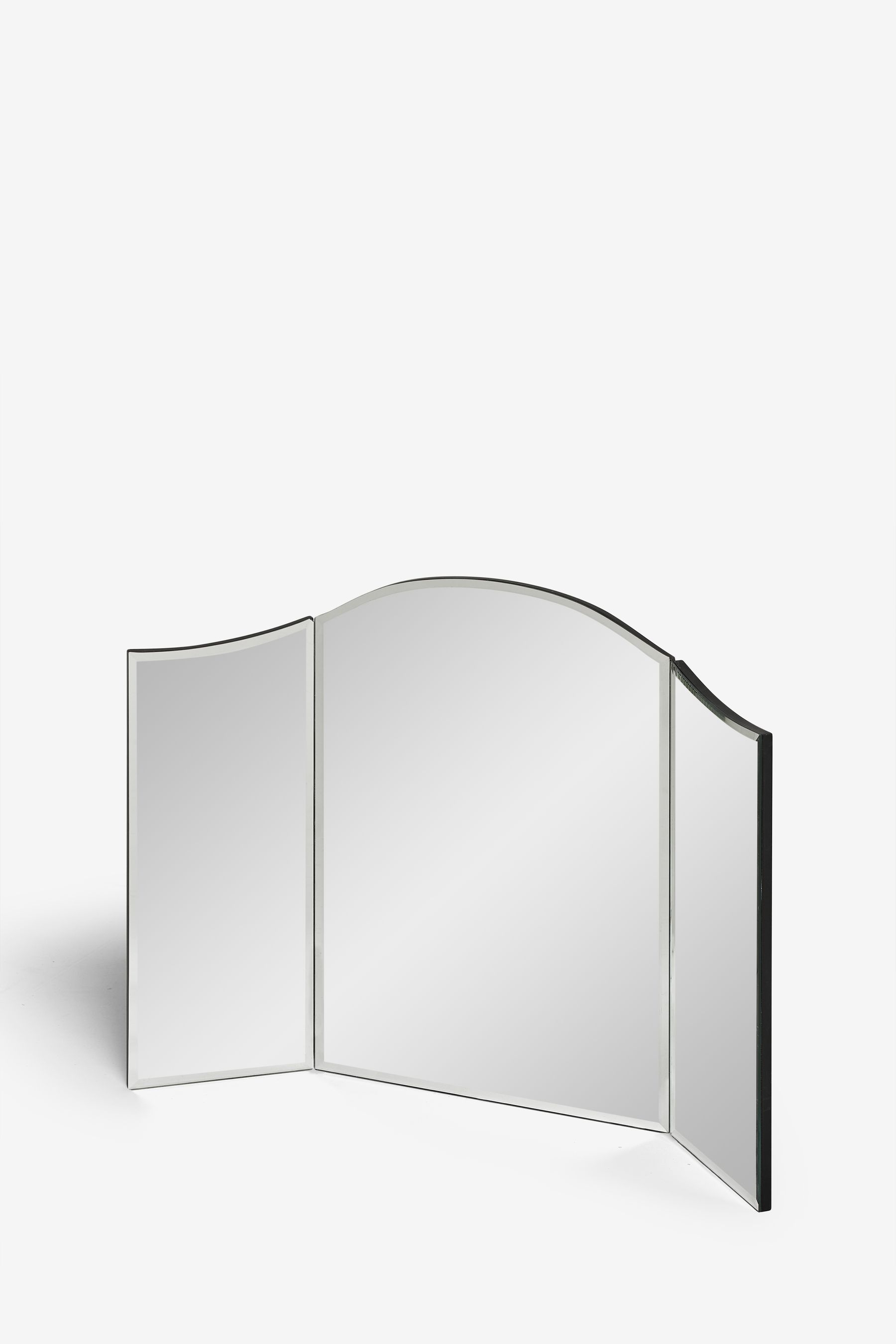 Tri fold dressing table on sale mirror