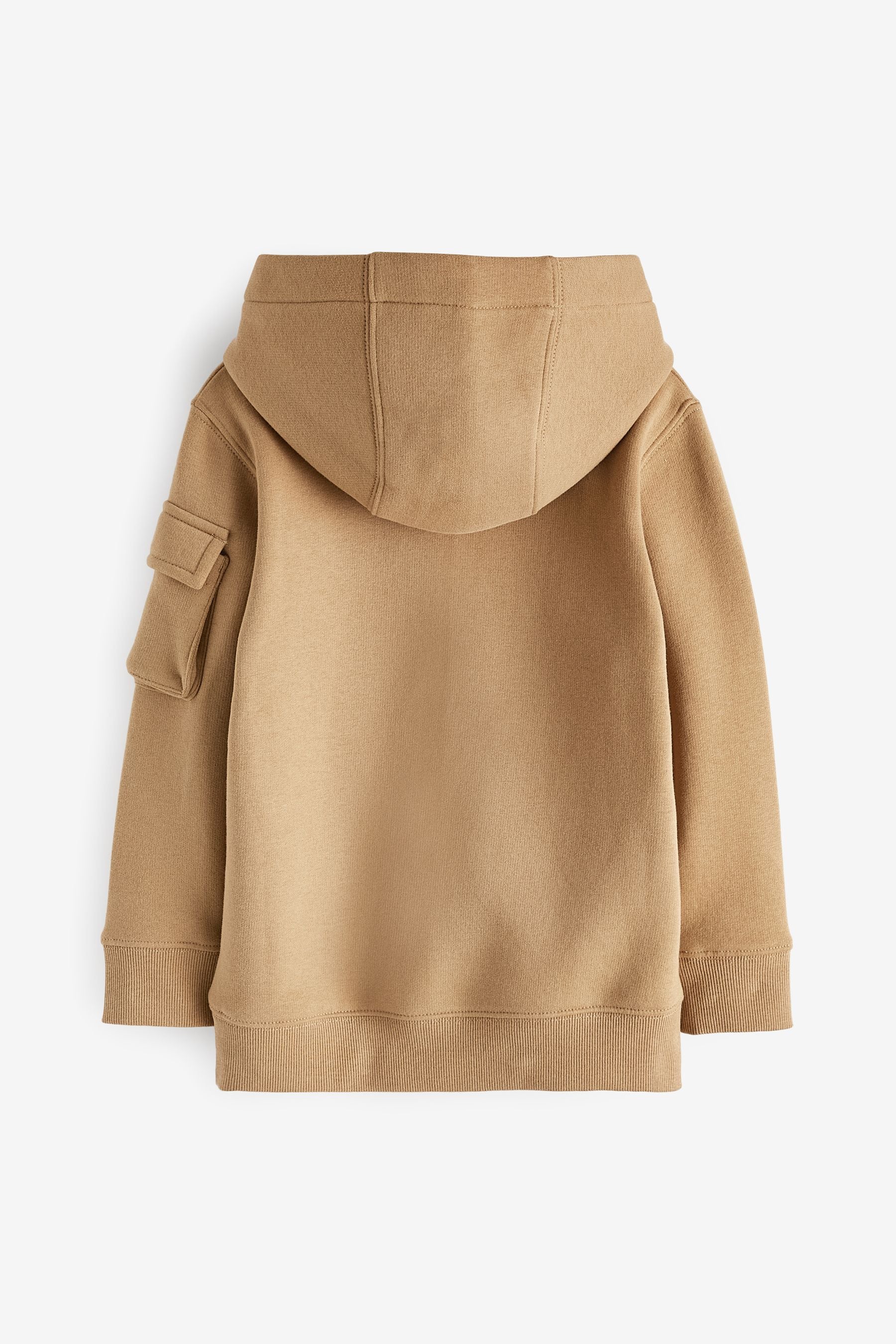 Tan Brown Hoodie Utility Hoodie 3 16yrs