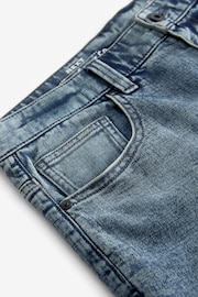 Grey Summer Weight Denim Shorts - Image 9 of 10