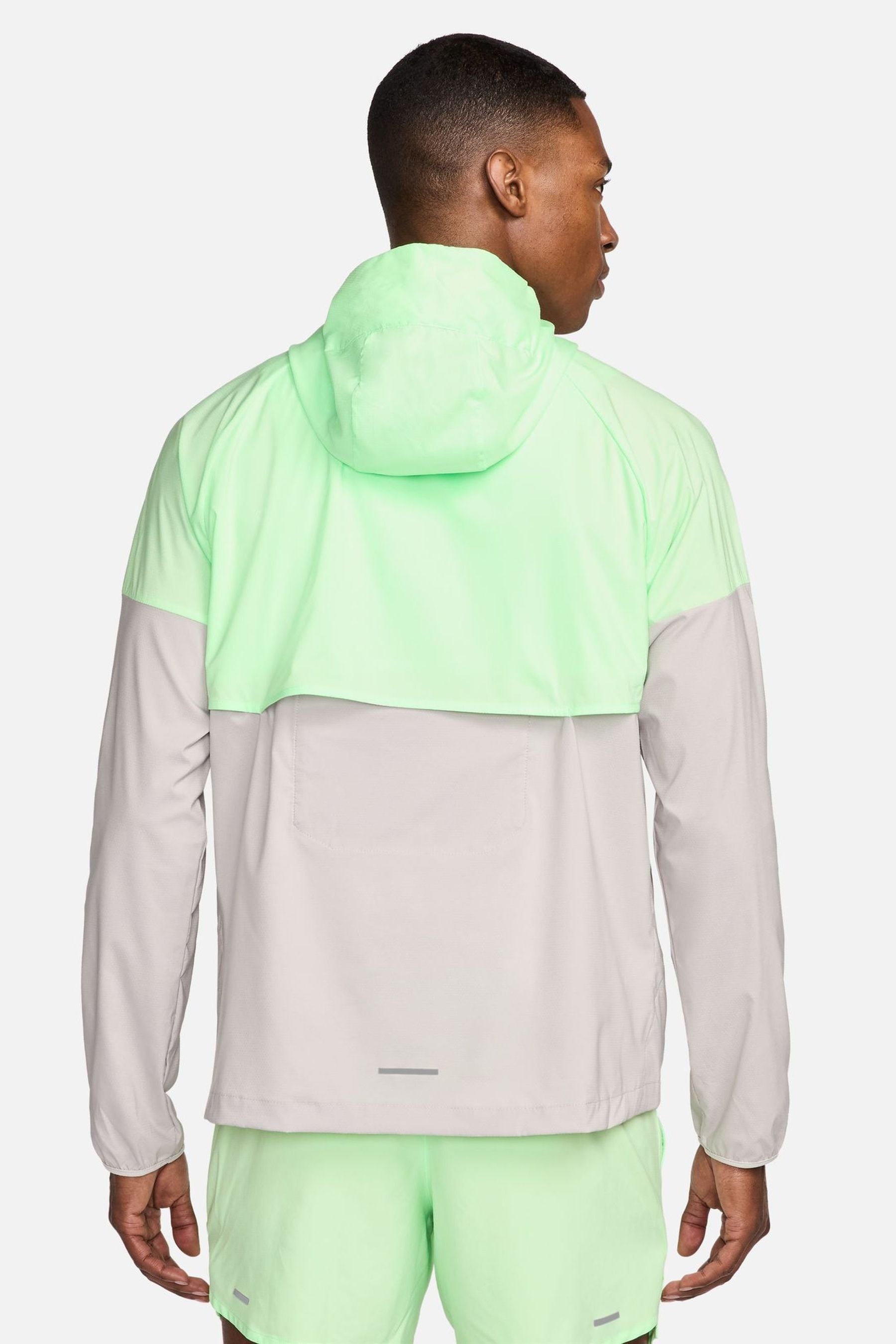 Buy Nike Light Green Light Windrunner Running Jacket from Next Belgium