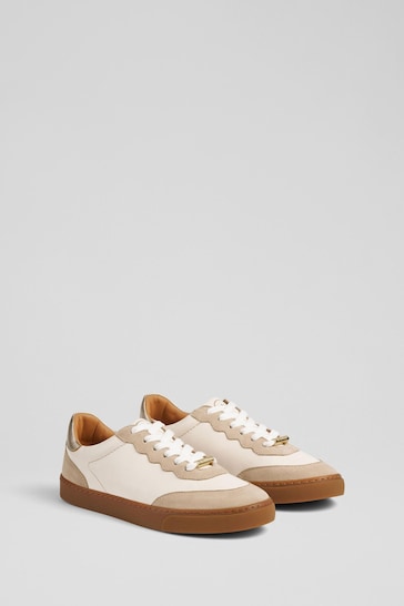 LK Bennett Leather Suede Trainers