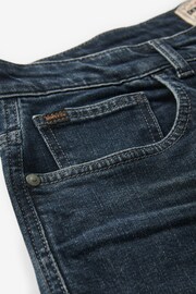 Blue Grey Slim Vintage Stretch Authentic Jeans - Image 9 of 11