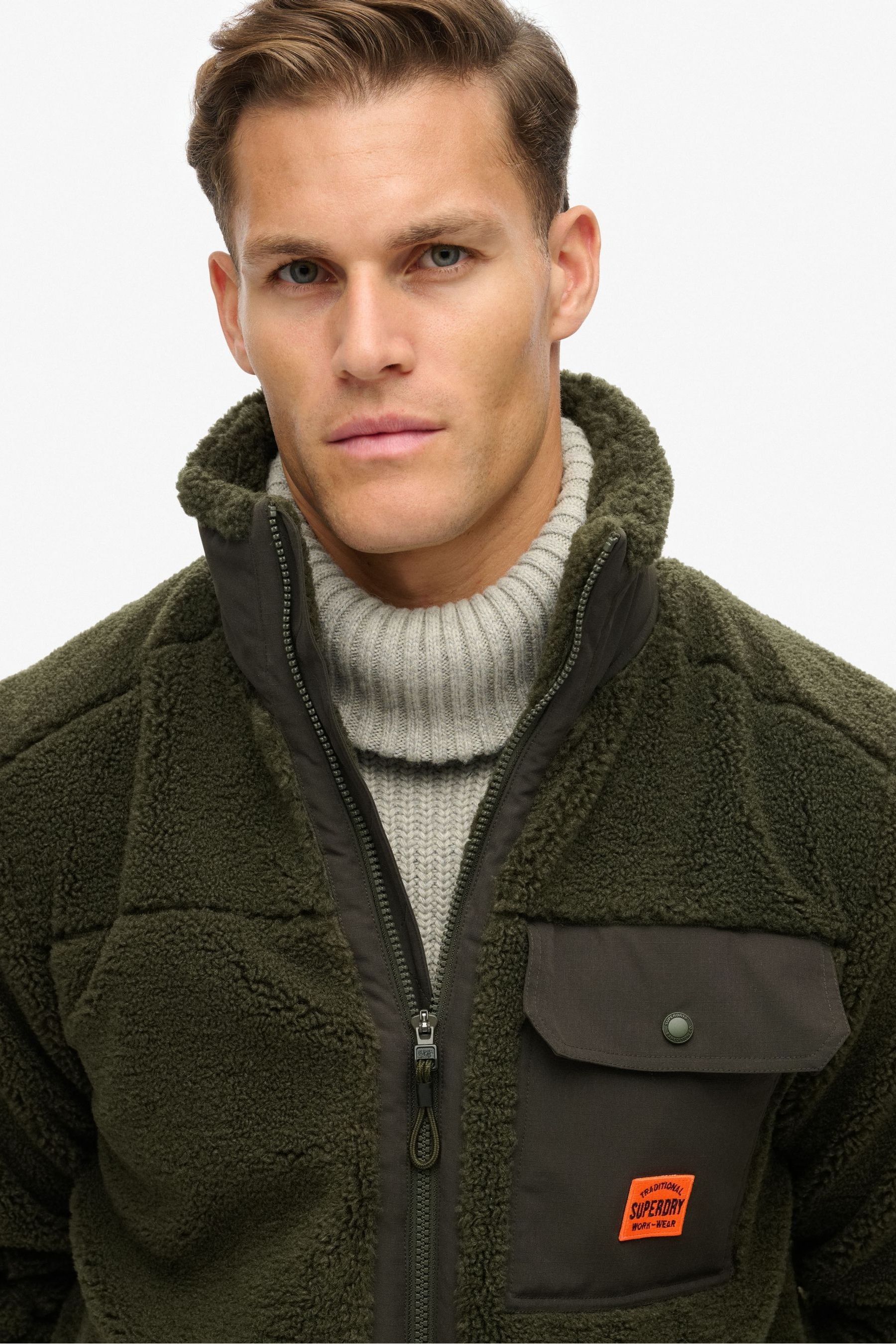 Superdry olive jacket top