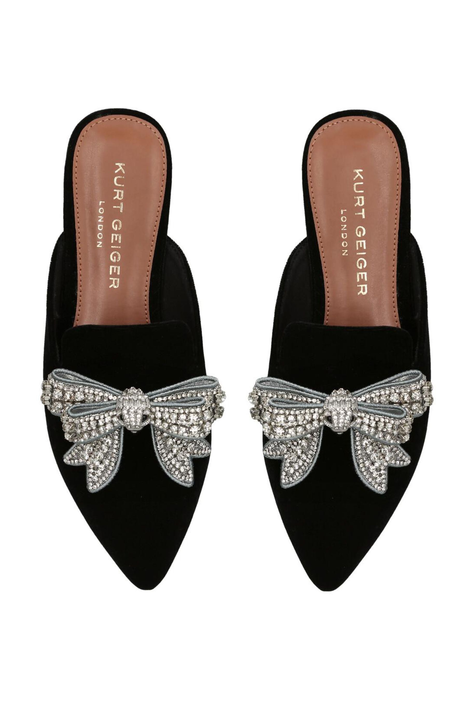 Kurt geiger flat mules shop