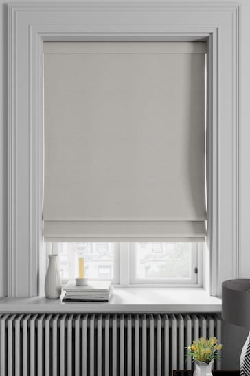Oyster Natural Soho Made To Measure Roman Blind