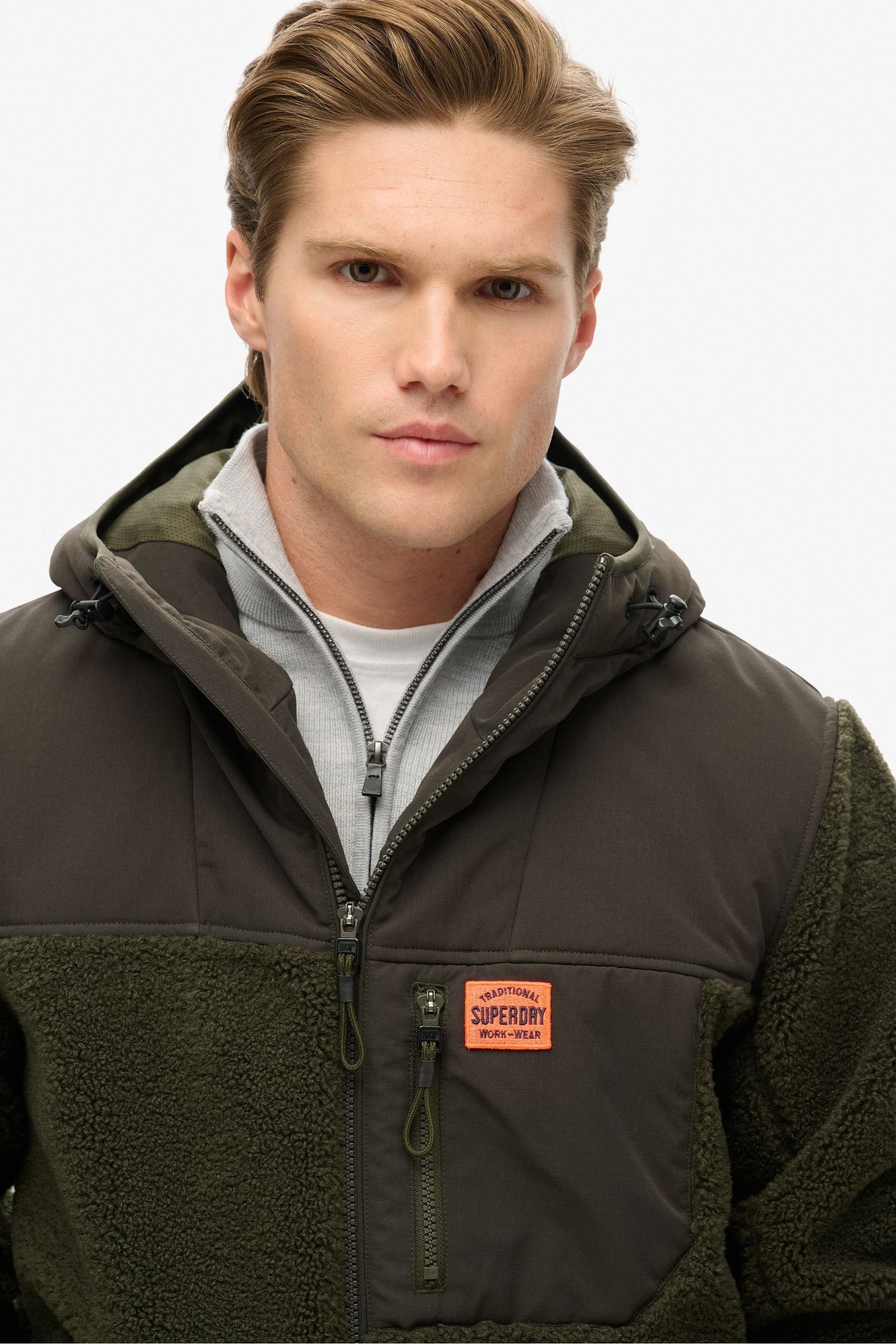 Superdry mens expedition zip hoodie online
