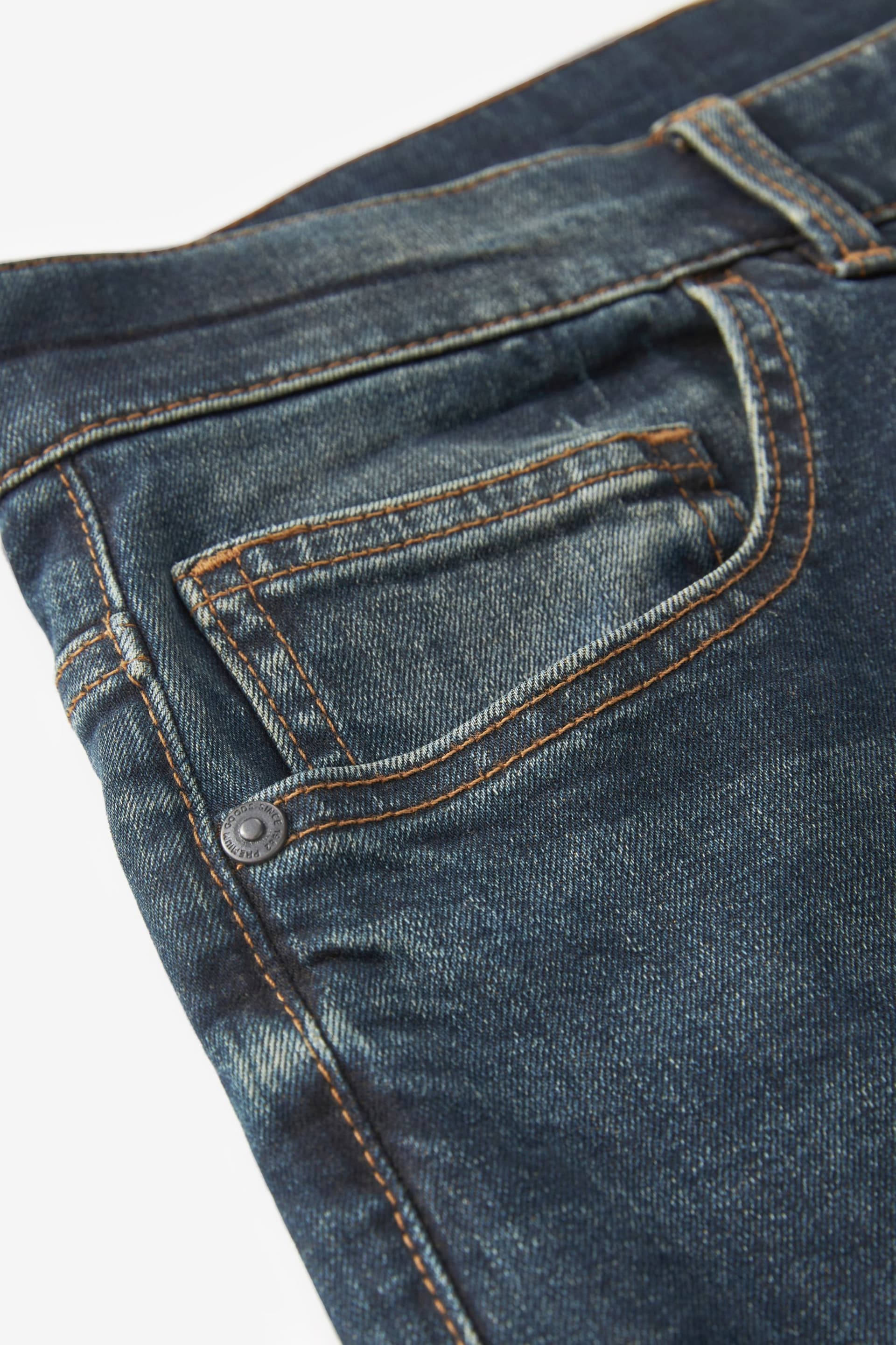 Blue Dark Tint Bootcut Vintage Stretch Authentic Jeans - Image 8 of 11