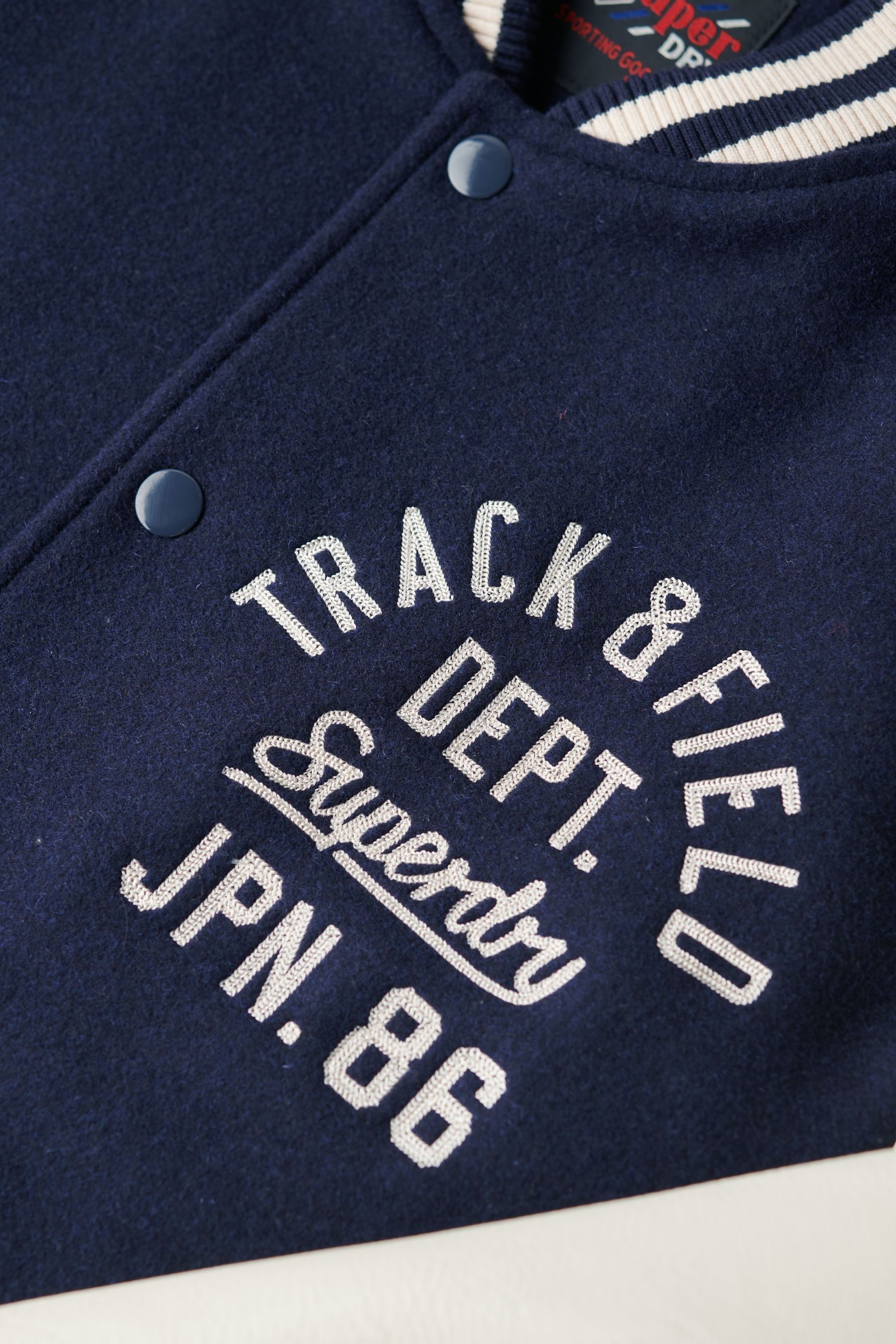 Superdry Men s Varsity Chain Stitch Bomber Jacket