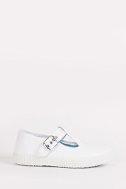 Trotters London White Nantucket Canvas Shoes - Image 1 of 3