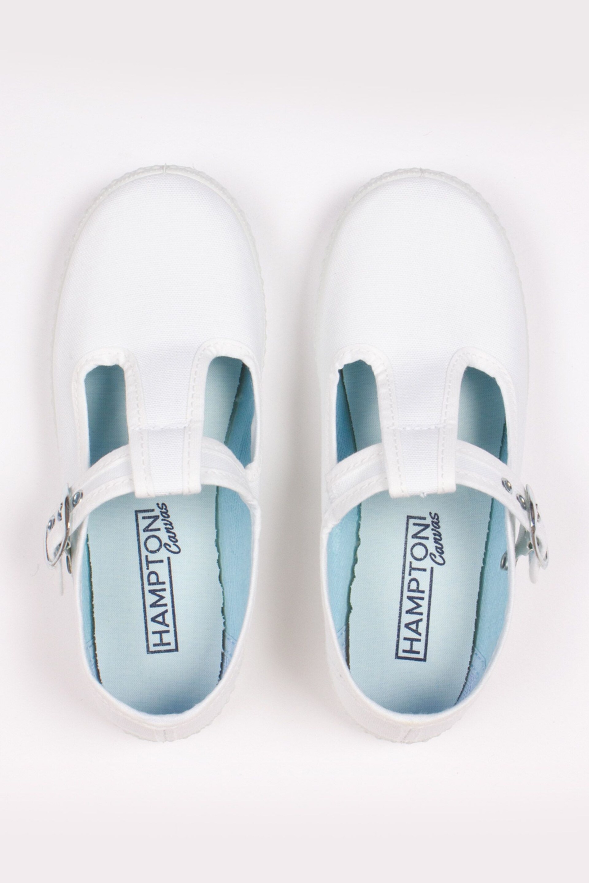 Trotters London White Nantucket Canvas Shoes - Image 3 of 3