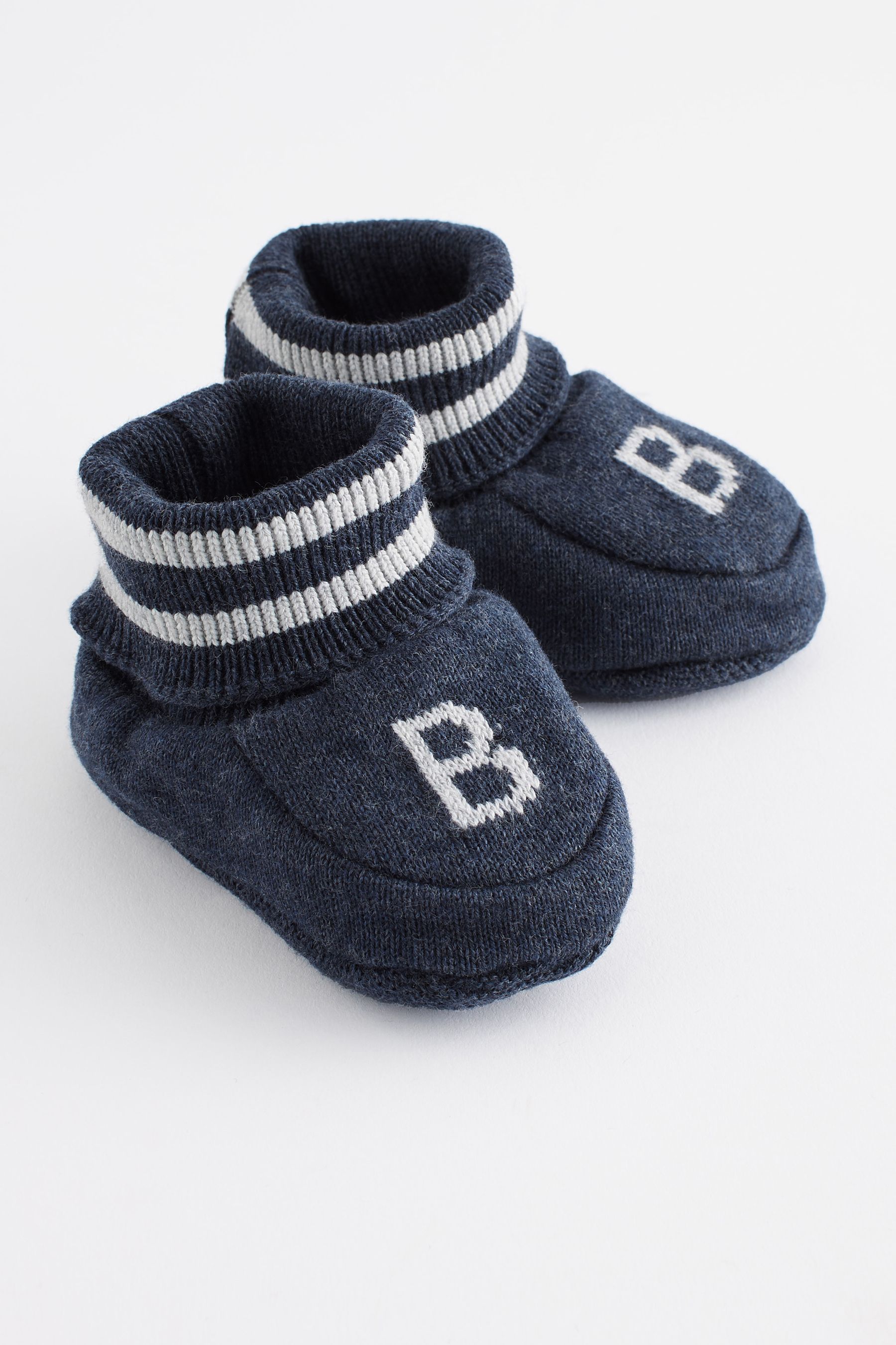 Buy Baker by Ted Baker Baby Boys Multi Knitted Booties Gift Set 2