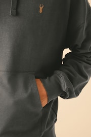 Slate Grey Lightweight Oversized Hoodie - Image 7 of 10