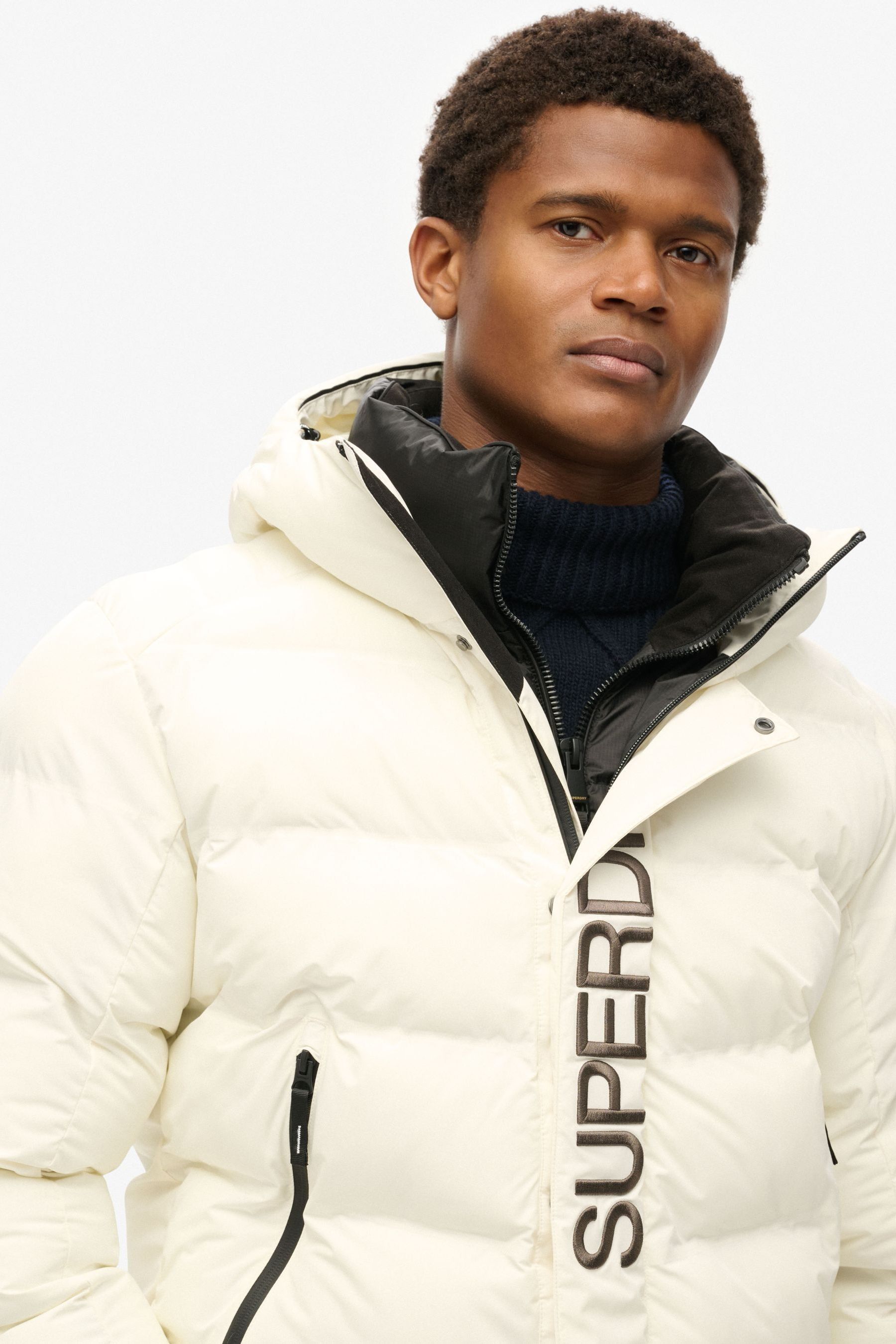 Superdry jacket white 2025