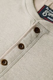 Superdry Grey Merchant Grandad Top - Image 5 of 5