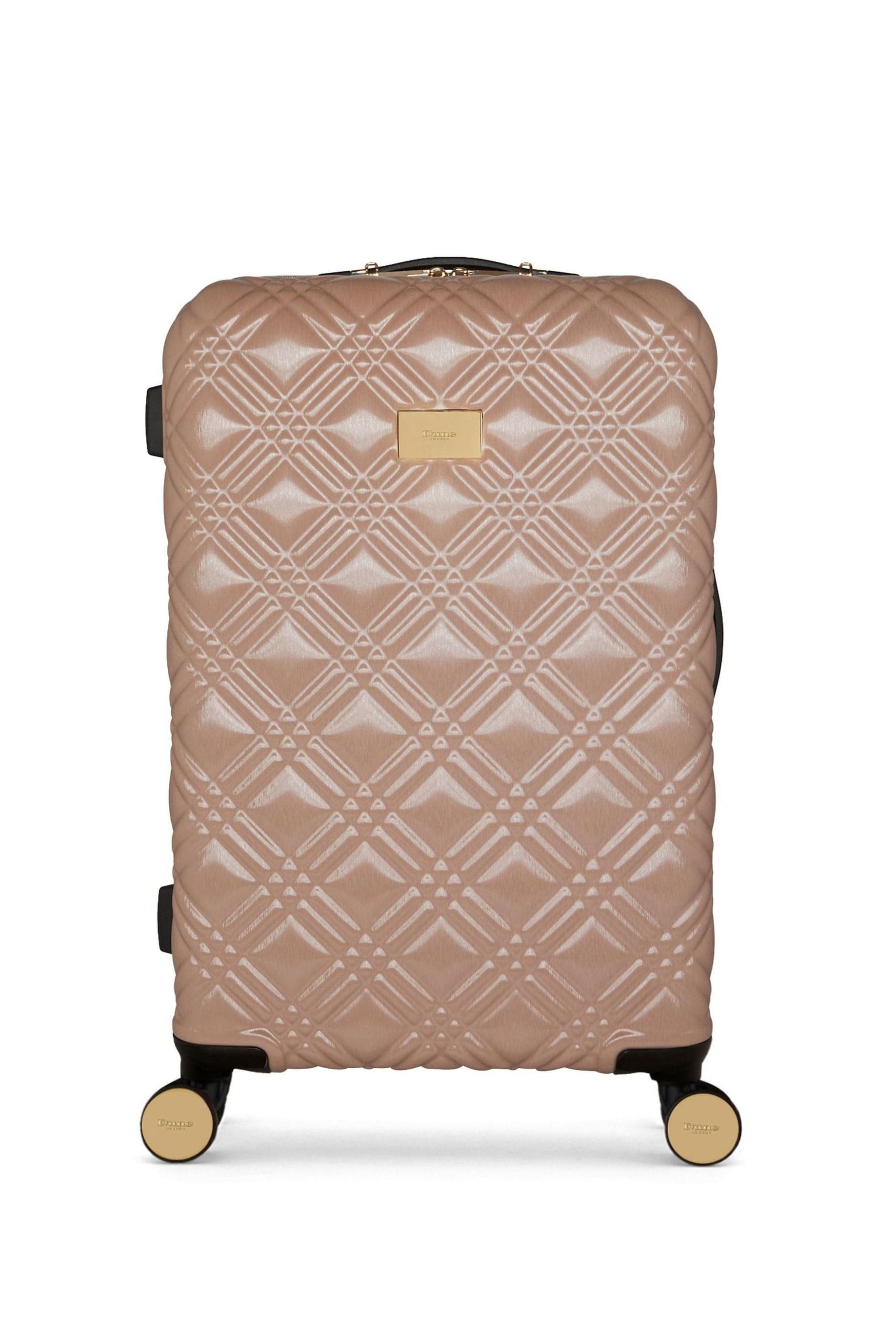 Dune London Pink Medium Orchester 67cm Suitcase