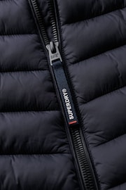 Superdry Eclipse Navy Fuji Sport Padded Gilet - Image 6 of 6