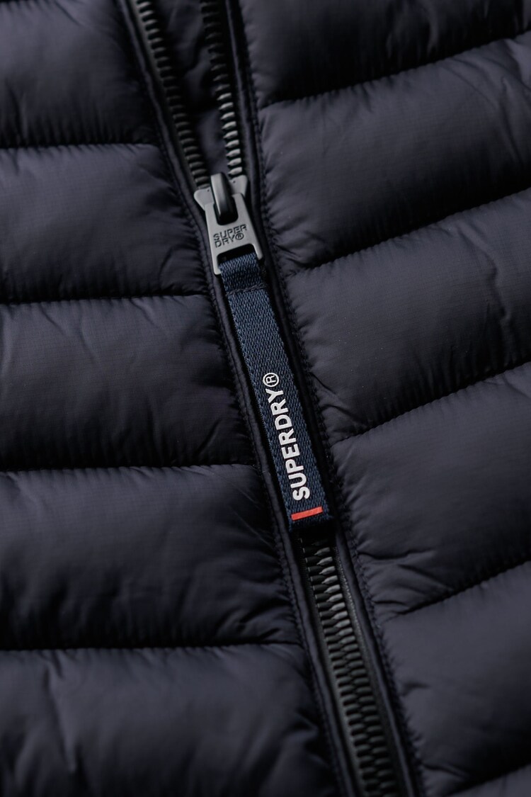 Superdry Eclipse Navy Fuji Sport Padded Gilet - Image 6 of 6